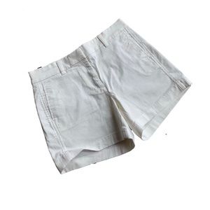J. Crew White Shorts.  Size 0